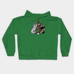 Snake Dogwalker (Collab with Evasinmas) Kids Hoodie